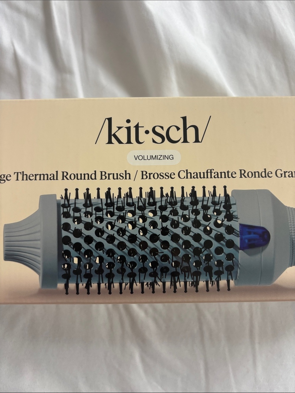 NEW blue kitsch large thermal brush